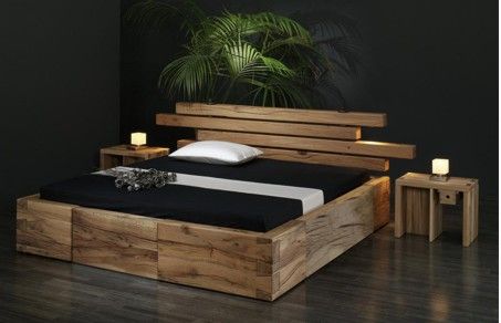 Besondere Holzbetten