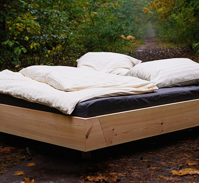 Massivholzbett Okologisch